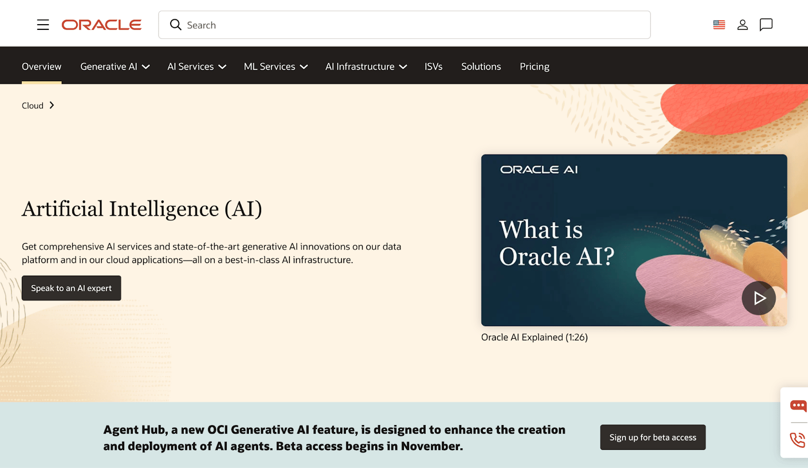 OCI Homepage
